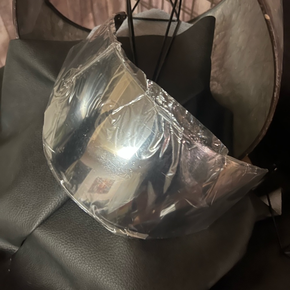 NOS Motorcycle Helmet Face Shield Fulmer AF2750 Mirrored. Open package.